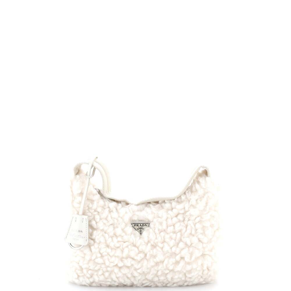 Prada Re-Edition Hobo Cashmere Mini #269571P82B